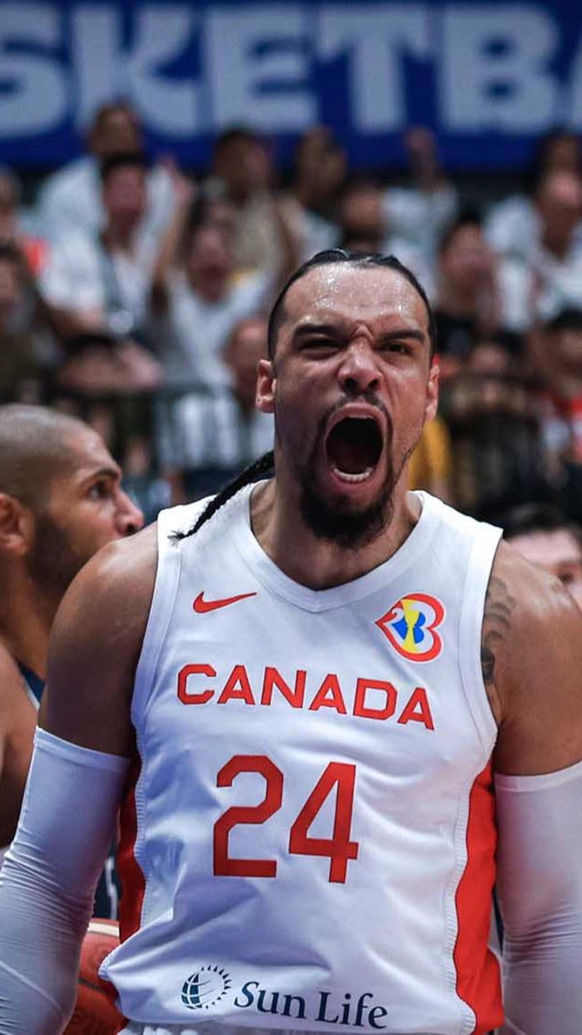 Duel Timnas Basket Kanada melawan Timnas Basket Prancis berlangsung sengit sejak awal.&nbsp;