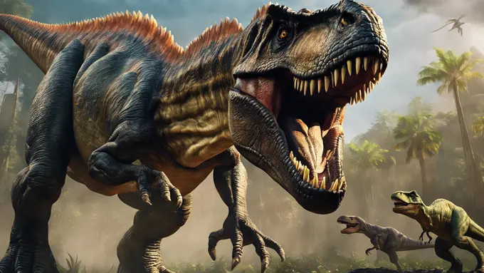 nama nama dinosaurus