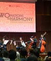 Kolaborasi Melbourne Symphony Orchestra String Quartet dan komposer Indonesia Vishnu Satyagraha. (Australian Embassy Jakarta)