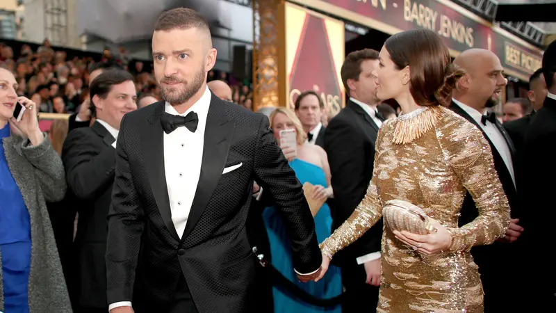 Oscar-2017-Justin-Timberlake-Jessica-Biel