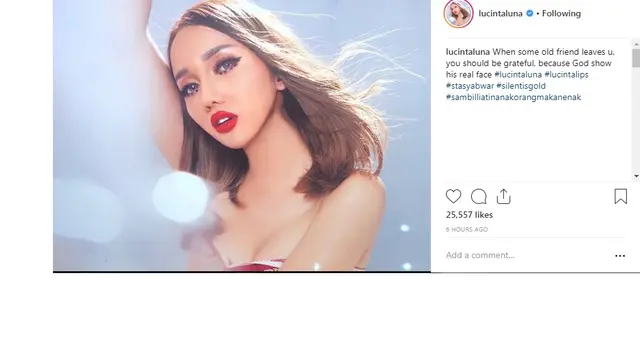 Lucinta Luna (Foto: Instagram)