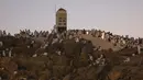 Wukuf di Padang Arafah sebagai puncak dari seluruh rangkaian haji. (HAZEM BADER/AFP)
