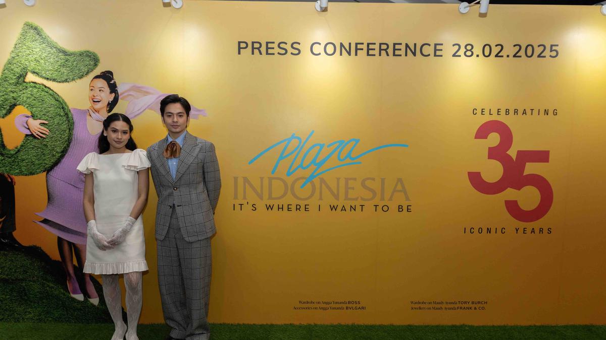 Selebrasi 35 Tahun Plaza Indonesia Bersama Angga Yunanda dan Maudy Ayunda