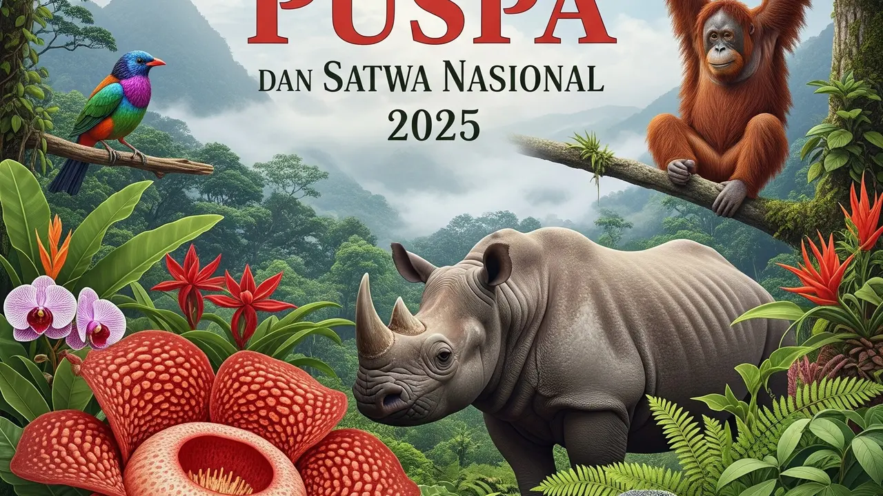 Hari Cinta Puspa dan Satwa Nasional 2025