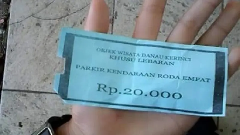 Cerita Pemudik Ditarik Tarif Wisata Kerinci Selangit Saat Lebaran