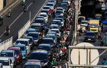 Jakarta Dikepung Macet Panjang Jelang Tengah Malam, Ini Titik-Titiknya