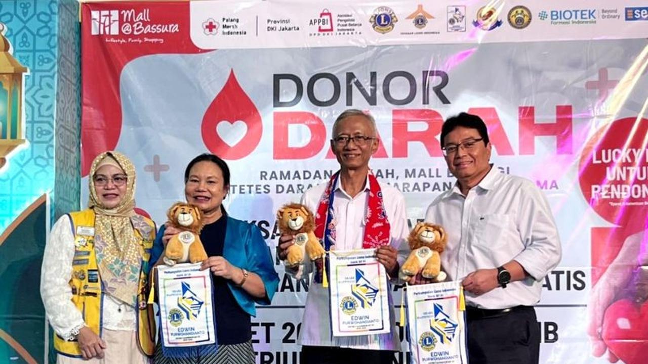 APPBI DKI Ajak Warga Sukseskan Donor Darah Ramadhan di Pusat Belanja
