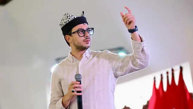 Mustofa Atef  pelantun sholawat asal Mesir datang ke Banyuwangi (Istimewa)