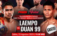 Nonton Rajadamnern 2025 Light Flyweight Title: Eksklusif di Vidio