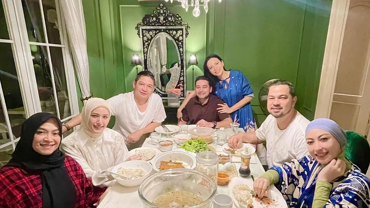 Potret perayaan ulang tahun Annisa Trihapsari (Sumber: Instagram/@ravelra_supit)