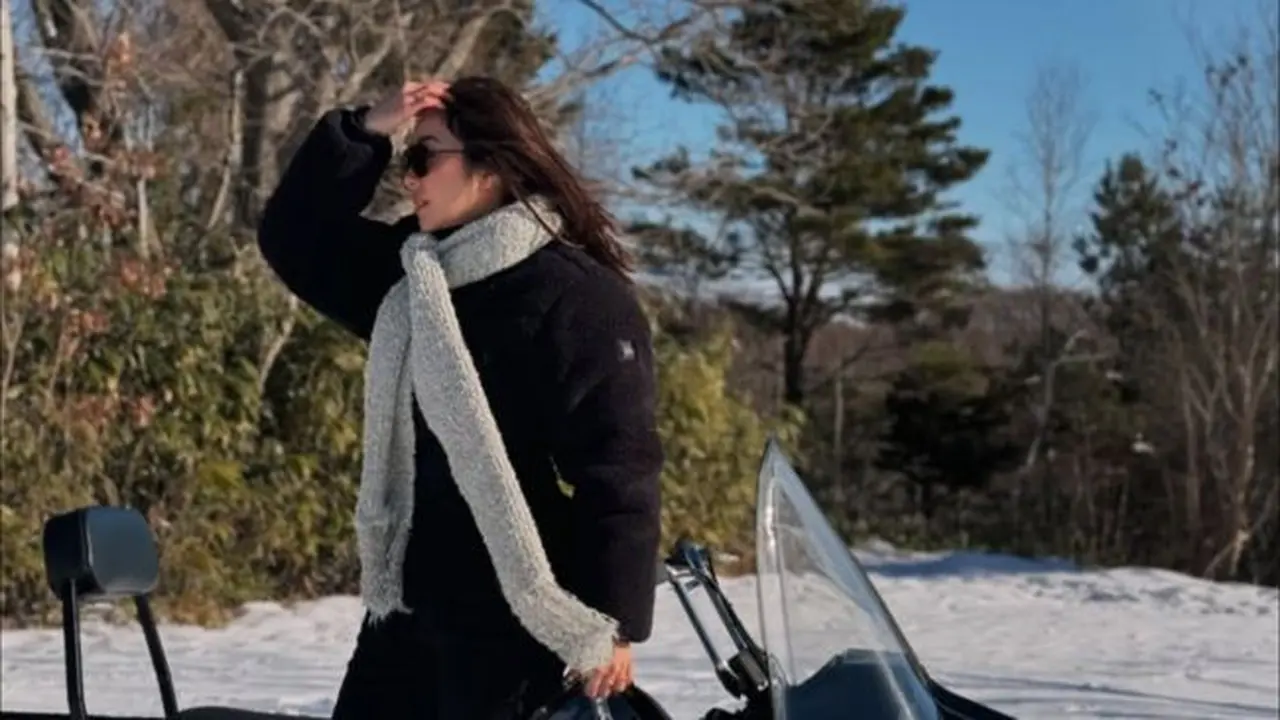 Outfit Kece Gisella Anastasia di Jepang (credit: instagram.com/gisel_la).