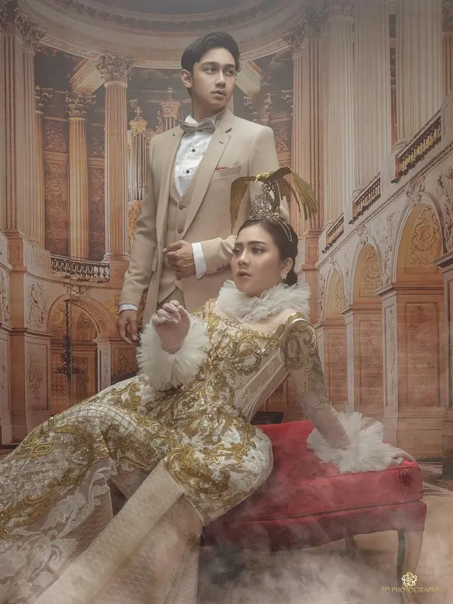 6 Gaya Pemotretan Felicya Angelista dan Caesar Hito, Bak Putri dan Raja