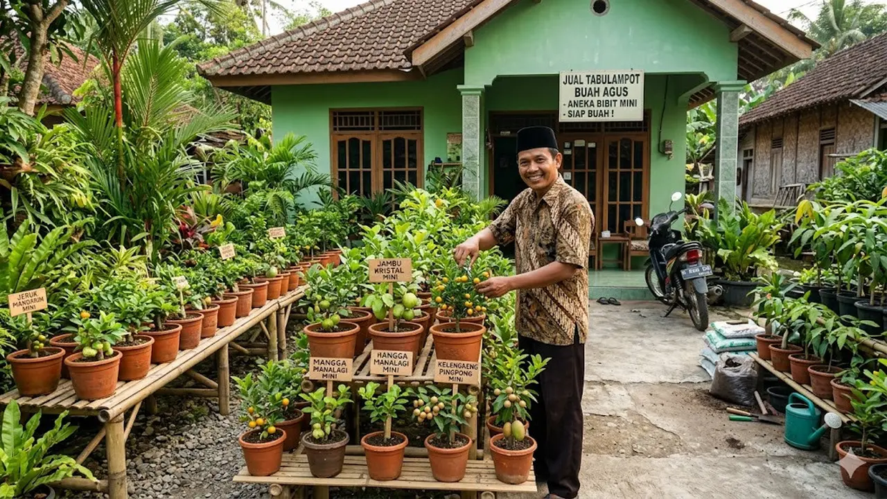 4 Ide Usaha Pohon Buah Mini untuk Dijual, Raup Omzet Jutaan dari Lahan Terbatas