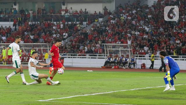 Timnas Indonesia Tumbang 0-2 dari Irak