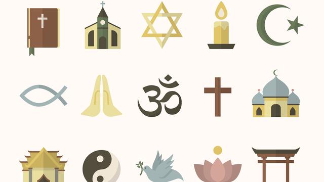 Ilustrasi keberagaman agama