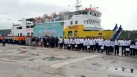 Ratusan Penumpang Tertahan di Kuala Tungkal Akibat Kapal Rusak, KPLP Tanjung Uban Kerahkan KN Sarotama