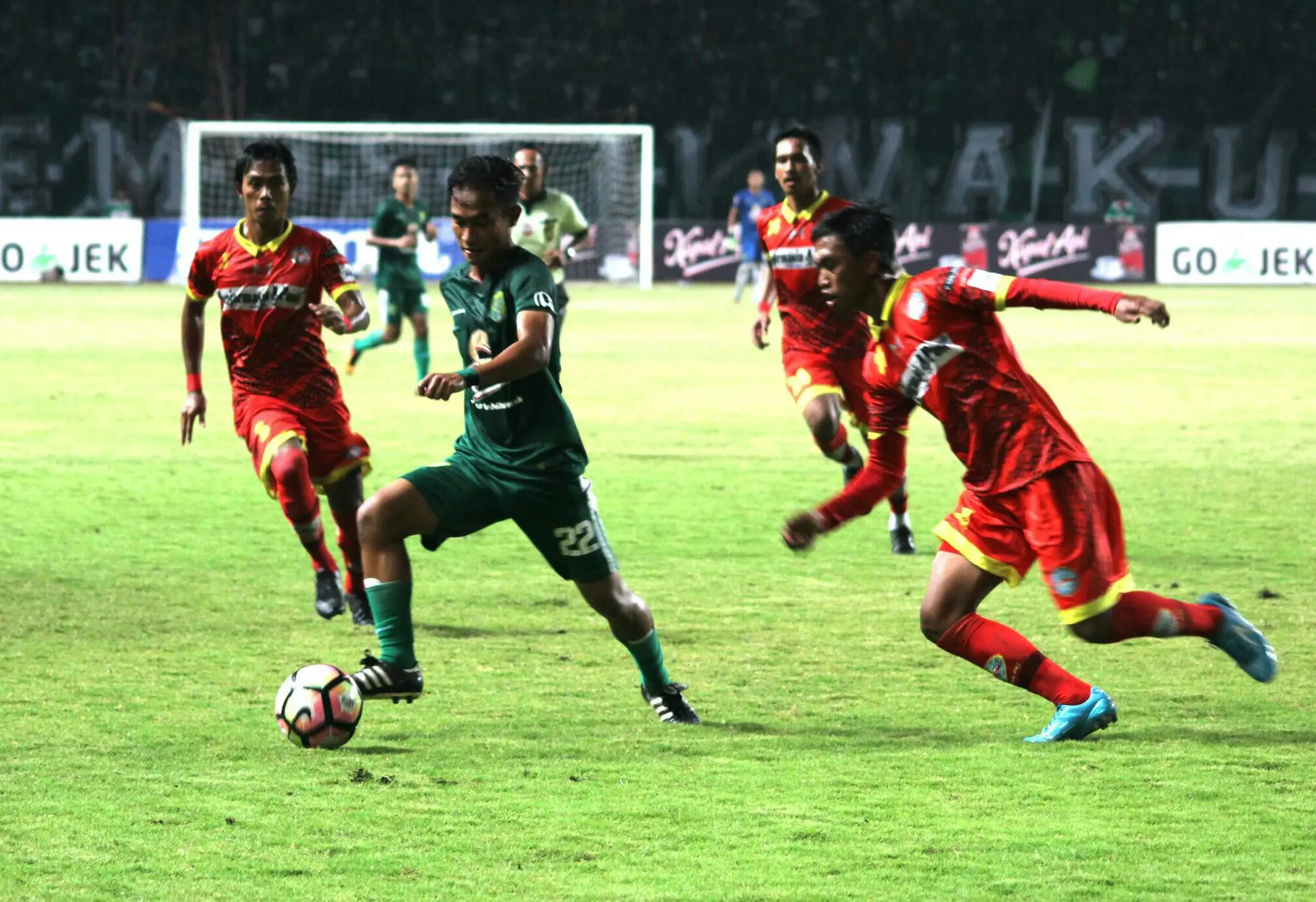 Persebaya Surabaya vs Martapura FC (Liputan6.com/Dimas Angga P)
