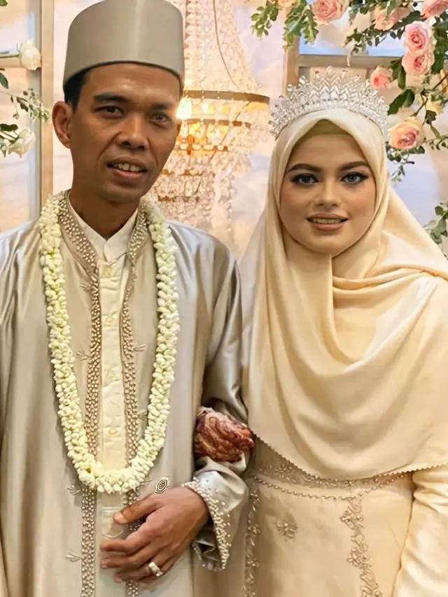 6 Momen Pernikahan Ustaz Abdul Somad dan Fatimah Az Zahra, Terpaut Usia 24 Tahun