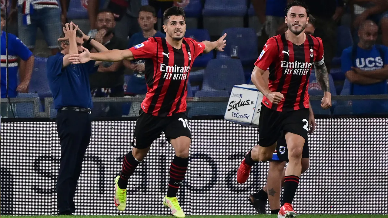 FOTO: Gol Tunggal Brahim Diaz Bawa AC Milan Taklukkan Sampdoria