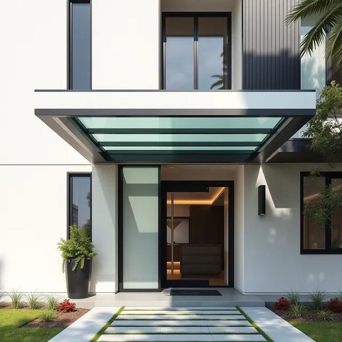 5 Model Kanopi Rumah Mewah, Bikin Hunian Tampak Rapi dan Elegan
