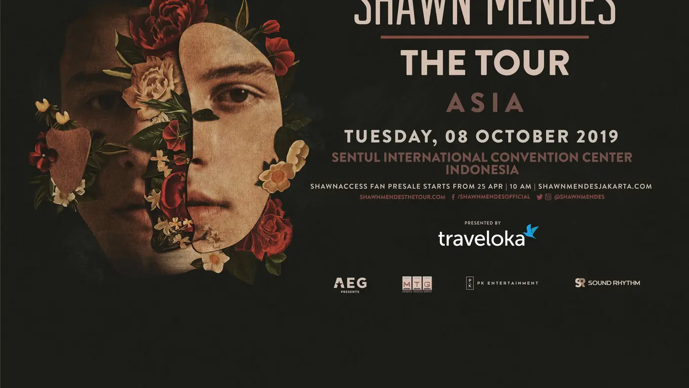 Daftar Harga tiket Konser Shawn Mendes di Jakarta Entertainment