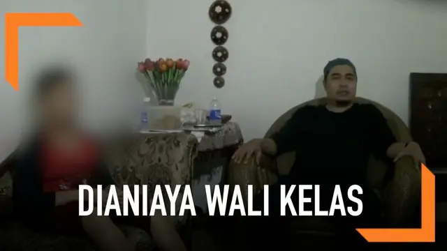 Seorang anak berkebutuhan khusus mengaku dianiaya oleh waii kelasnya sendiri di Bekasi.