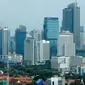 Suasana gedung bertingkat di kawasan Jakarta Pusat, Jumat (15/5/2015).  Perlambatan ekonomi Indonesia di triwulan I tahun 2015 sebesar 4,7 persen dinilai para pengamat ekonomi sangat mengkhawatirkan. (Liputan6.com/Faizal Fanani)