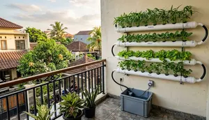 9 Model Hidroponik Bertingkat untuk Balkon Rumah, Hemat Tempat dan Mudah Dibuat
