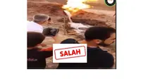 Cek Fakta video sumur air dan api di Mekkah