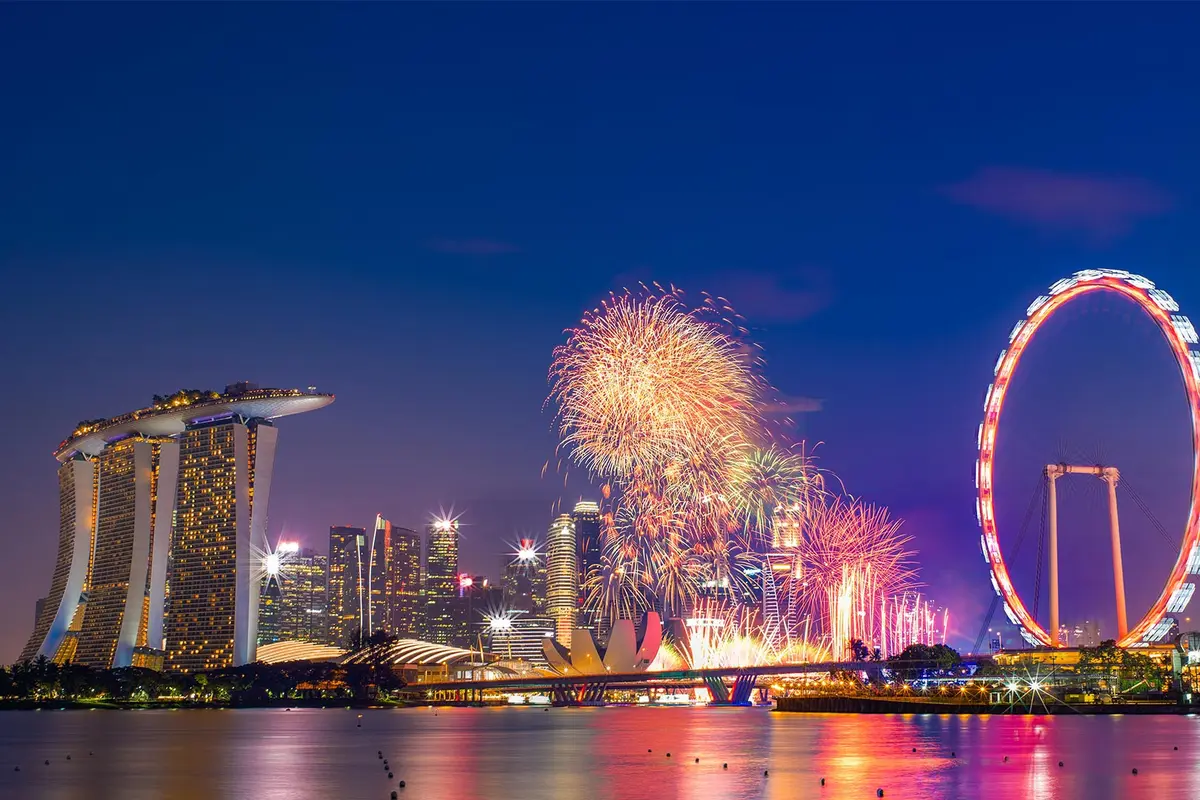 Marina Bay Countdown.