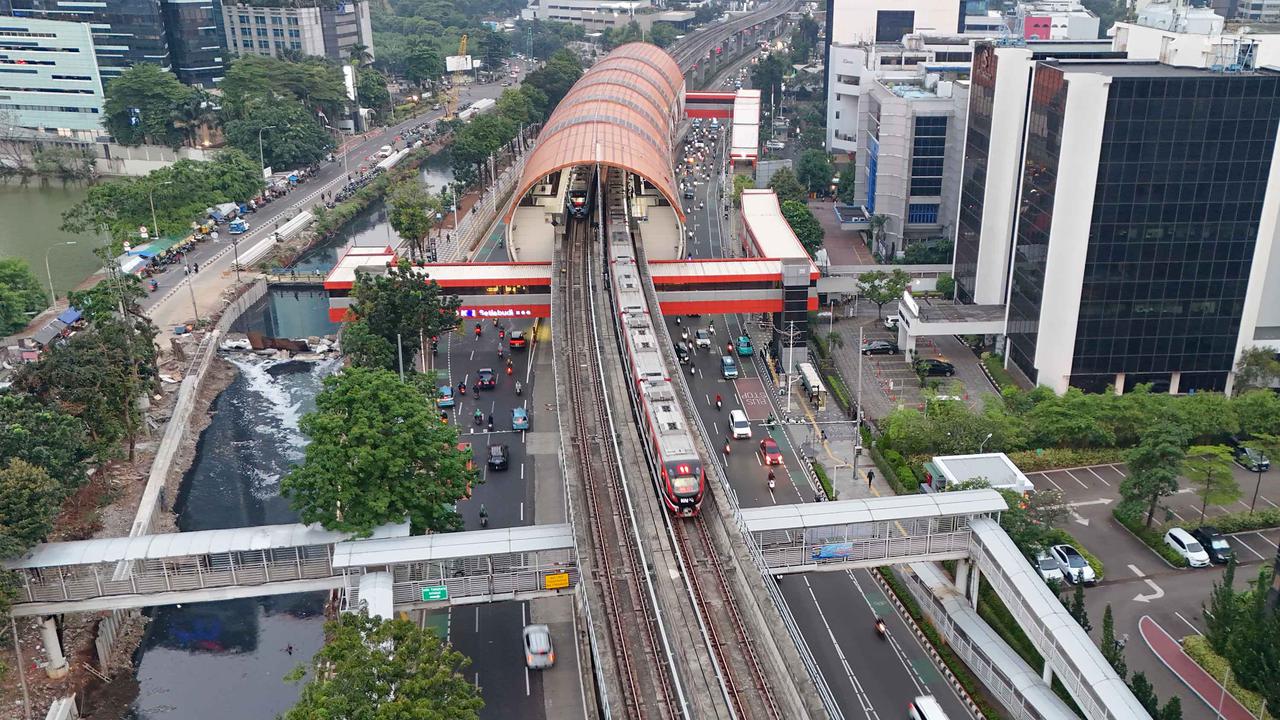 LRT Jabodebek Jadi Bagian Integrasi Transportasi Umum
