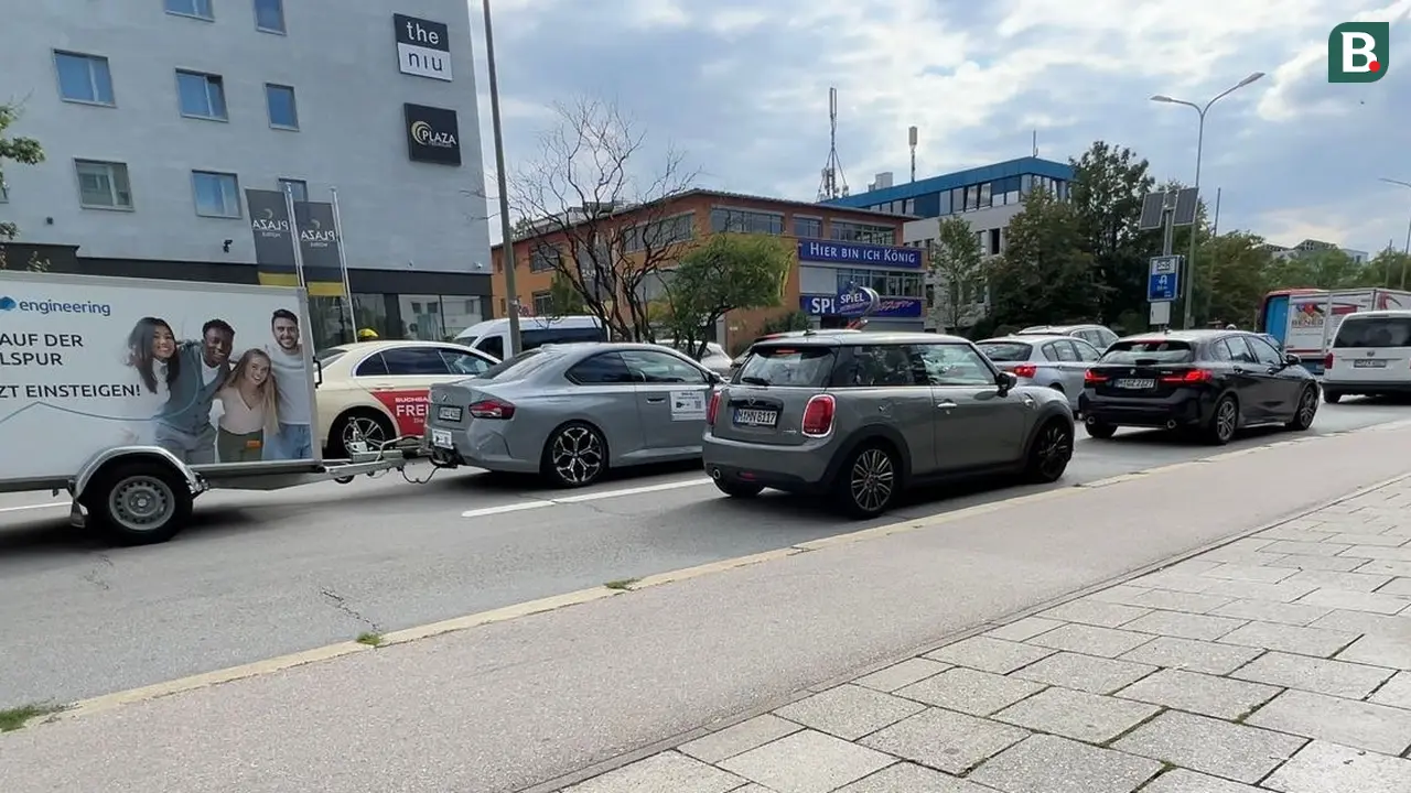 Suasana macet di Munchen