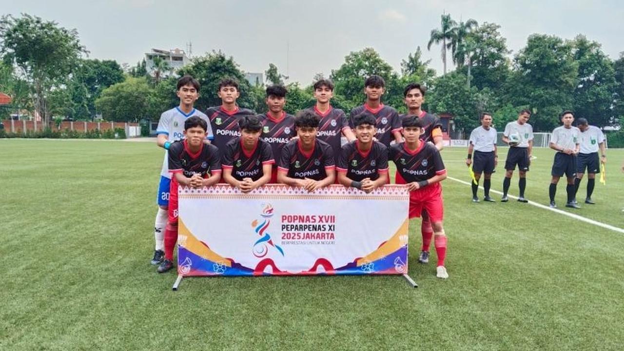 Gemilang! Tim Sepak Bola Banten Melaju ke Semifinal Popnas 2025, Siap Hadapi Jawa Barat