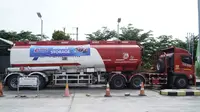 Memasuki puncak arus balik Lebaran 2024, Pertamina memonitor ketersediaan bahan bakar atau BBM di berbagai jalur krusial. (Nanda Perdana).