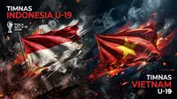 Ilustrasi Timnas Indonesia U-19 vs Vetnam, Piala AFF U-19 2026. (Foto by Gemini AI)