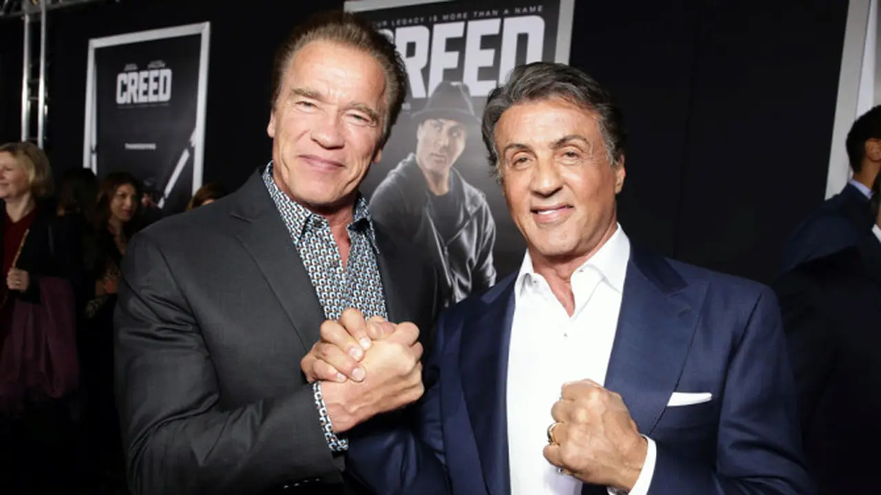 Sylvester Stallone dan Arnold Schwarzenegger