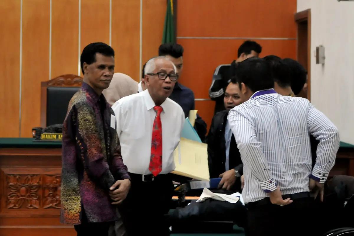 [FOTO] Hercules Kembali Disidang, Saksi Mengaku Takut