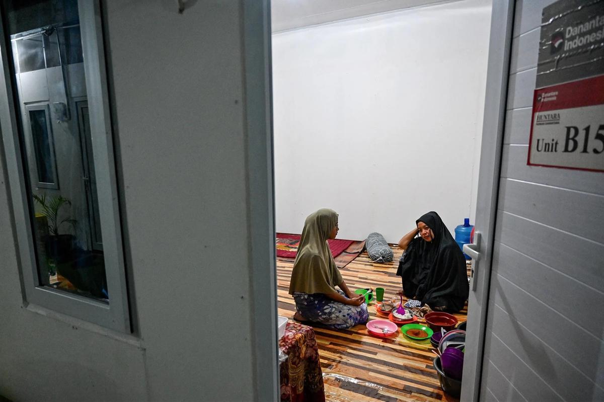 FOTO: Potret Hunian Sementara bagi Penyintas Banjir di Aceh