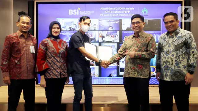 Akad Massal 2.500 Nasabah Program BSI KPR Sejahtera FLPP Secara Serentak