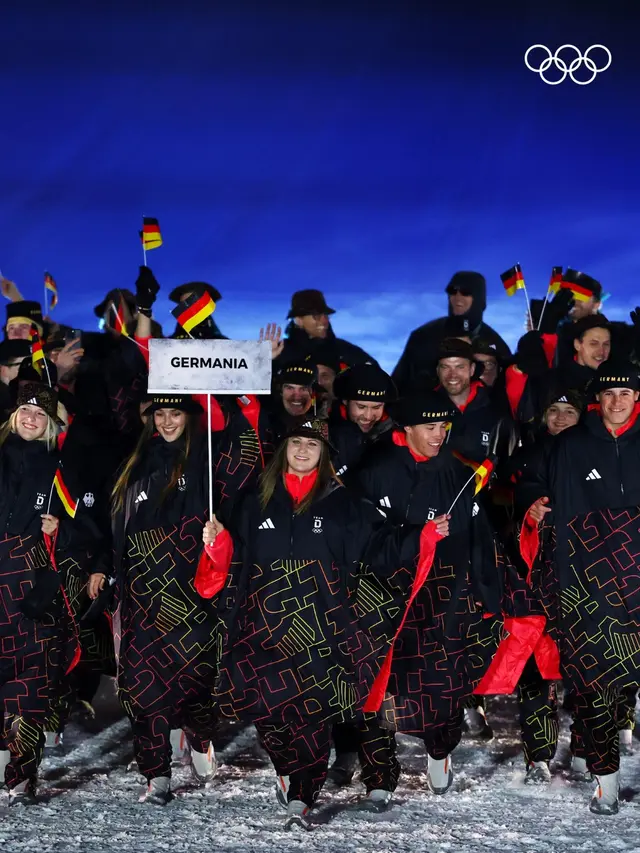 Deretan Kostum Defile Terbaik di Pembukaan Winter Olympics 2026, Dirancang Ralph Lauren hingga Emporio Armani