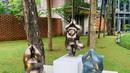 Sebuah segmen khusus, Taman Patung, menampilkan patung luar ruangan oleh seniman salah-satunya Adi Gunawan. [Dok/Fimela/Hilda Irach].