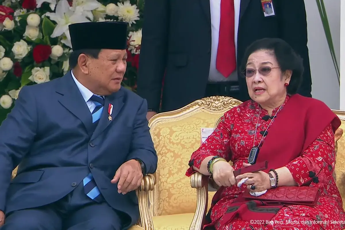 Potret keakraban Prabowo dan Megawati