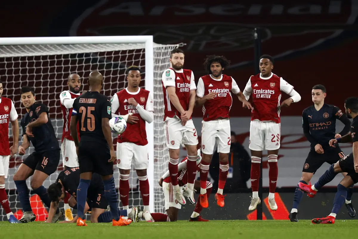 Foto Piala Liga Inggris: City ke Semifinal Usai Hancurkan Arsenal 4-1 di Emirates