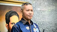 Wakil Pimpinan Komisi Pemberantasan Korupsi (KPK), Ibnu Basuki Widodo, di Gedung Kementerian Kesehatan, Jakarta, Rabu (17/9/2025). Foto: Liputan6.com/Ade Nasihudin.