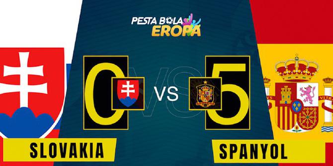 VIDEO: Bungkam Slovakia, Timnas Spanyol Lolos ke 16 Besar Euro 2020