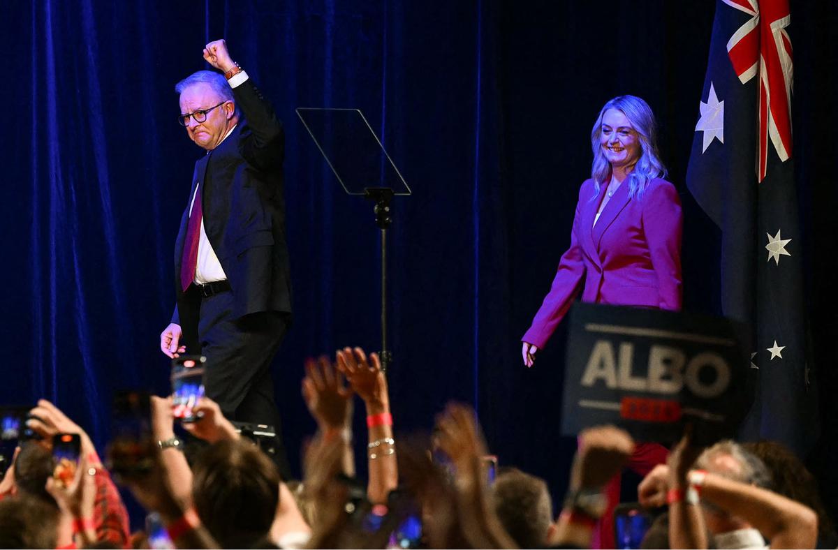 FOTO: Anthony Albanese Kembali Pimpin Australia Usai Partai Buruh Memenangkan Pemilu 2025