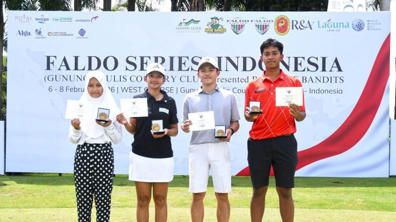 Empat Pegolf Junior Indonesia Lolos ke Faldo Junior Tour Asia Grand Final di Vietnam