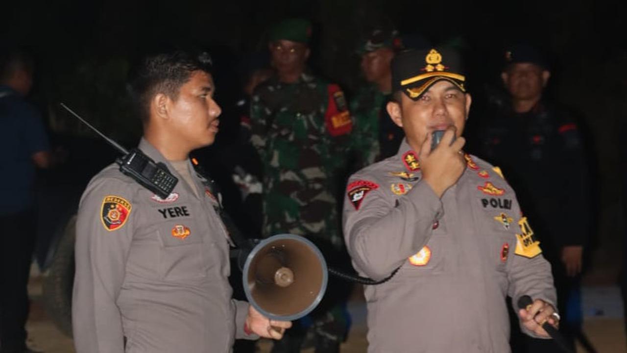 Pastikan Pilkada Pelalawan Tidak Terganggu, Ratusan Personel Polri Diterjunkan Amankan Konser