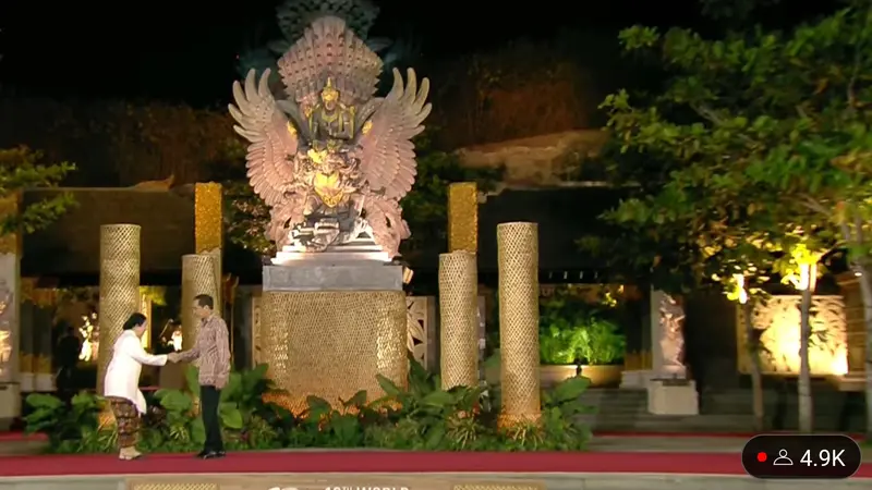 Jokowi Buka Gala Dinner KTT WWF ke-10 di Bali, Puan Maharani Ikut Hadir