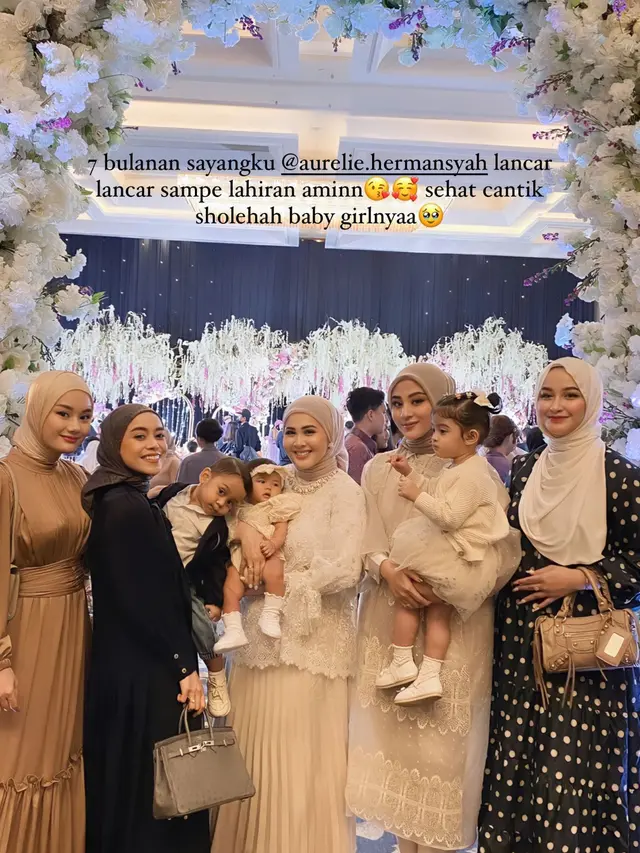 Mitoni Aurel Hermansyah dan Atta Halilintar